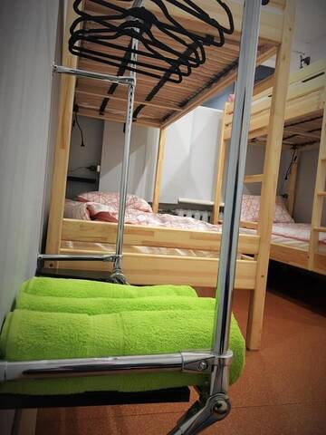 Фото номера Общий 4-местный номер для мужчин и женщин Хостелы Central Hostel Jelgava г. Елгава 8